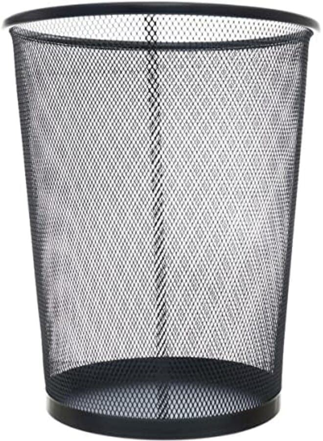 Metal Basket, Black_ with two years guarantee of satisfaction and quality